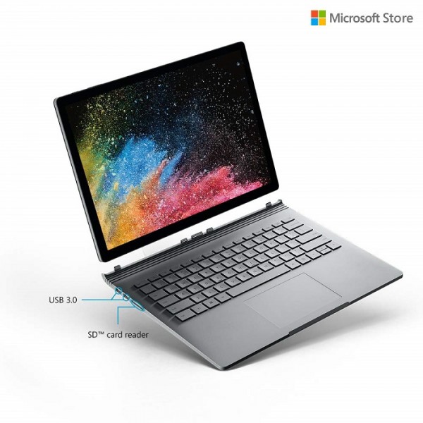MICROSOFT SURFACE BOOK 2 - 13.5" - CORE I5 8350U - 8 GB RAM - 256 GB SSD - ENGLISH