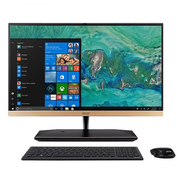 Acer Aspire S 24 All-In-One Desktop-S24-880-UR12|23.8-in|Intel® Core™ i5-8250U processor|12GB 1TB HDD|Intel® UHD Graphics 620|Windows 10 Home|Full HD (1920 x 1080) 16:9