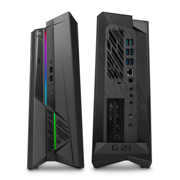 ASUS Huracan Desktop-G21CN-DS781||Intel® Core™ i7-8700 3.2GHz (Turbo up to 4.6GHz)|16GB DDR4 (2x 8GB) 1TB (7200 RPM) + 512GB SSD|NVIDIA GeForce GTX1080 8GB|Windows 10 (64bit)|5.1" x 14.6" x 14.4"