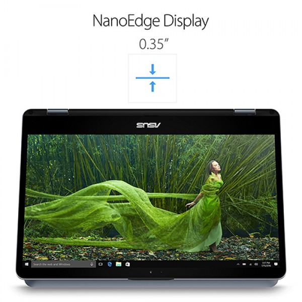 ASUS VivoBook Flip Laptop-TP410UA-DS71T|14-in|Intel® Core™ i7-8550U 1.8GHz (Turbo up to 4GHz)|8GB 1TB 54R SSH-8G Hybrid Drive|Intel® HD|Windows 10 (64bit)|FHD (1920*1080), glossy, WV