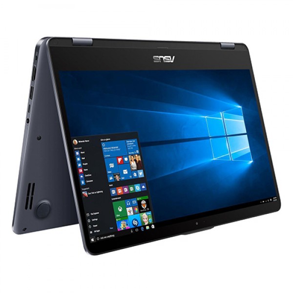 ASUS VivoBook Flip Laptop-TP410UA-DS71T|14-in|Intel® Core™ i7-8550U 1.8GHz (Turbo up to 4GHz)|8GB 1TB 54R SSH-8G Hybrid Drive|Intel® HD|Windows 10 (64bit)|FHD (1920*1080), glossy, WV