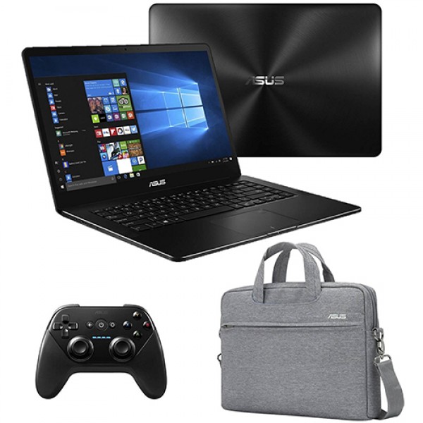ASUS ZenBook Pro Laptop-UX550VE-DB71T|15.6-in|Intel i7-7700HQ Quad Core 2.8 GHz Processor|16GB 512 SSD|NVIDIA GTX 1050Ti 4GB|Windows 10 (64bit)|NanoEdge FHD (1920*1080), glossy Touchscreen Display