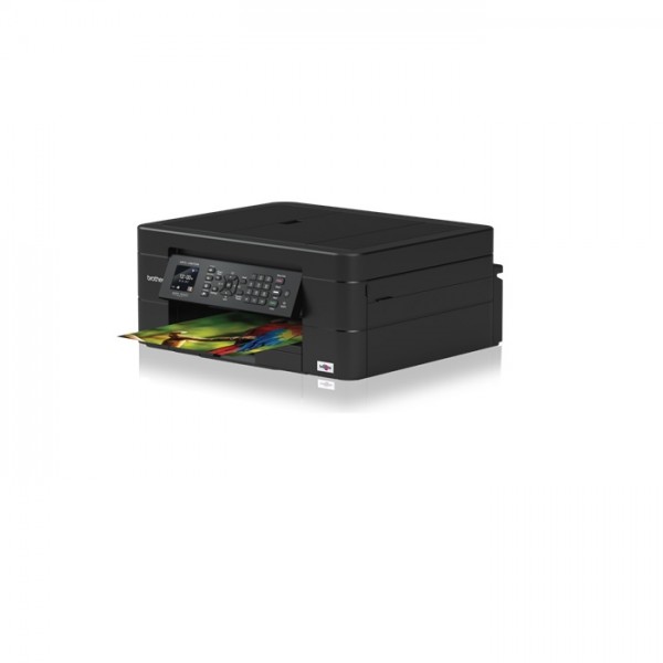 Brothers Wireless Color Inkjet All-in-One Printer with Mobile Device and Duplex Printing-MFC-J497DW
