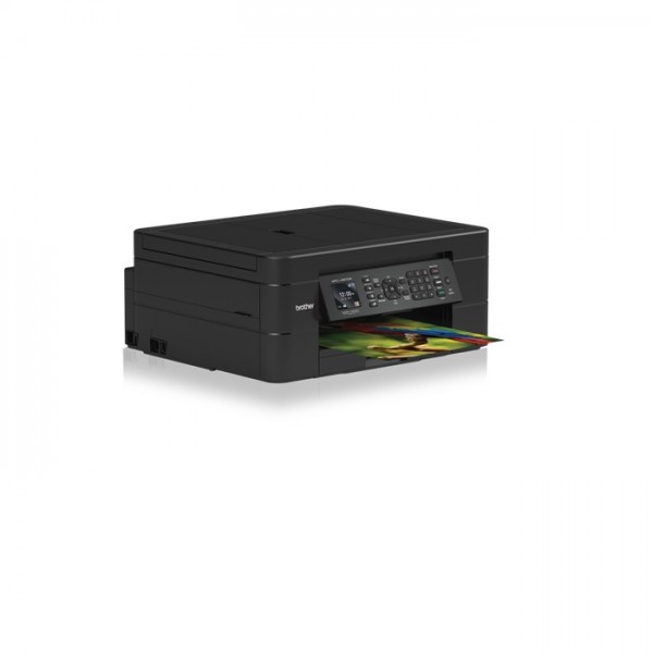 Brothers Wireless Color Inkjet All-in-One Printer with Mobile Device and Duplex Printing-MFC-J497DW