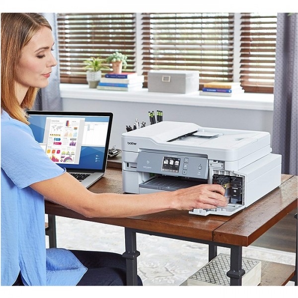 Brothers INKvestment Tank Color Inkjet All-in-One Printer with Up to 1-Year of Ink In-box-MFC-J995DW