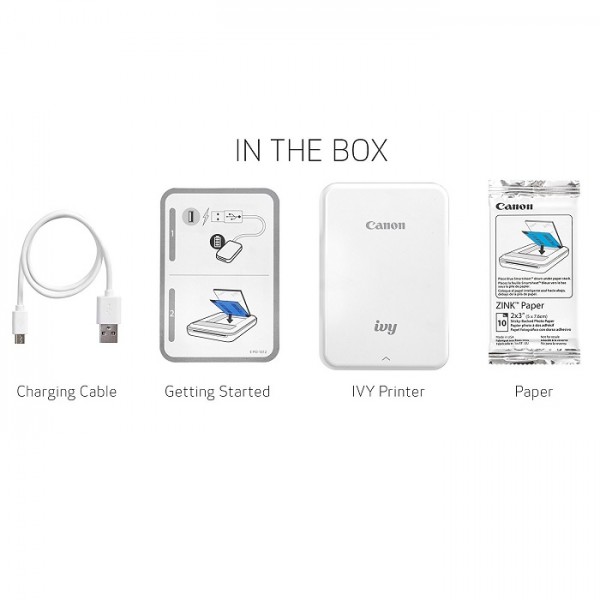 Canon IVY Rose Gold Mini Photo Printer-3204C001