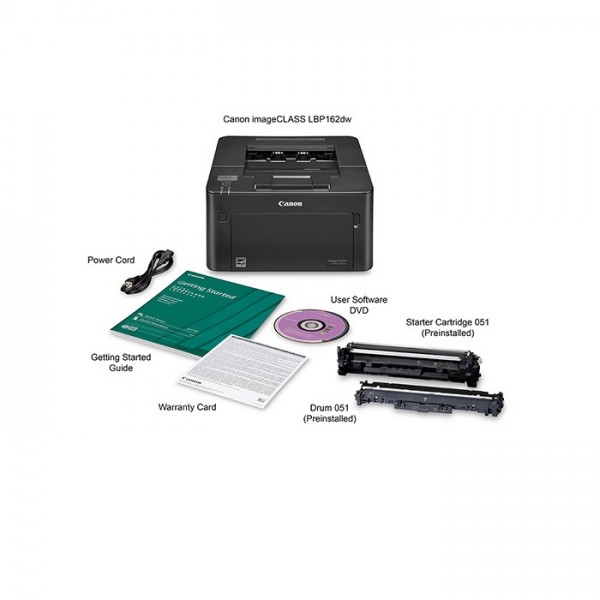 Canon imageCLASS LBP162dw - Wireless, Mobile Ready Laser Printer-2438C006