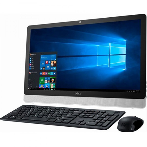 Dell Inspiron(i3455-10041WHT) | 23.8 Inch FHD Touchscreen All in One Desktop | AMD A8-7410 2.3 GHz Processor | 8 GB DDR3L SDRAM | 1 TB HDD Storage