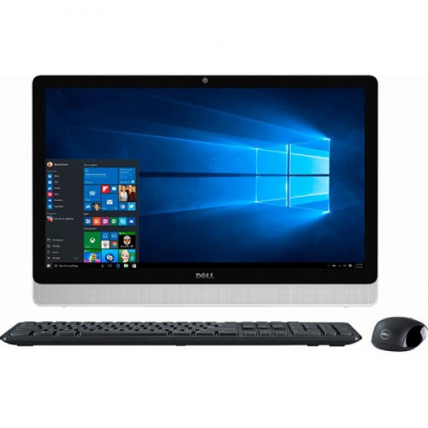 Dell Inspiron(i3455-10041WHT) | 23.8 Inch FHD Touchscreen All in One Desktop | AMD A8-7410 2.3 GHz Processor | 8 GB DDR3L SDRAM | 1 TB HDD Storage