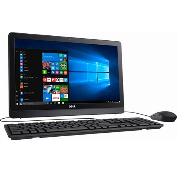 Dell i3265-A643WHT-PUS Inspiron 3265 AIO Desktop, AMD A6-7310 APU Processor, 6GB Dual Channel DDR3L 1600MHz, 21.5-inch FHD (1920 x 1080) Anti-Glare LED-Backlit Display, 1TB 5400 rpm Hard Drive, Windows 10 Home 64-bit