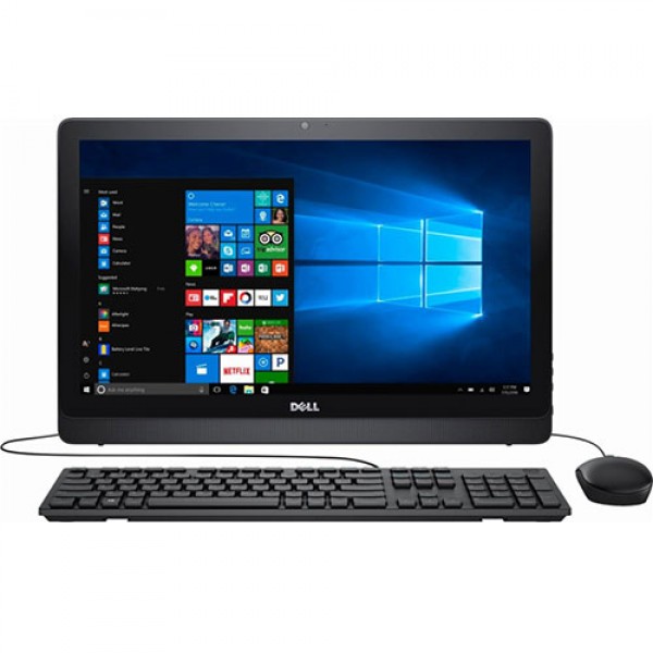 Dell i3265-A643WHT-PUS Inspiron 3265 AIO Desktop, AMD A6-7310 APU Processor, 6GB Dual Channel DDR3L 1600MHz, 21.5-inch FHD (1920 x 1080) Anti-Glare LED-Backlit Display, 1TB 5400 rpm Hard Drive, Windows 10 Home 64-bit