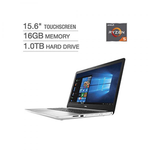 Dell Inspiron 15 5000 Laptop-15-5575|15.6-in|AMD Ryzen™ 5 2500U Processor|16GB 1TB HDD|Radeon™ Vega8 Graphics|Windows 10 Home 64-bit EN|Touch Display