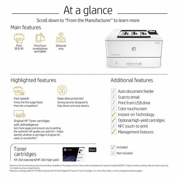 HP LaserJet Pro M402n Printer-C5F93A