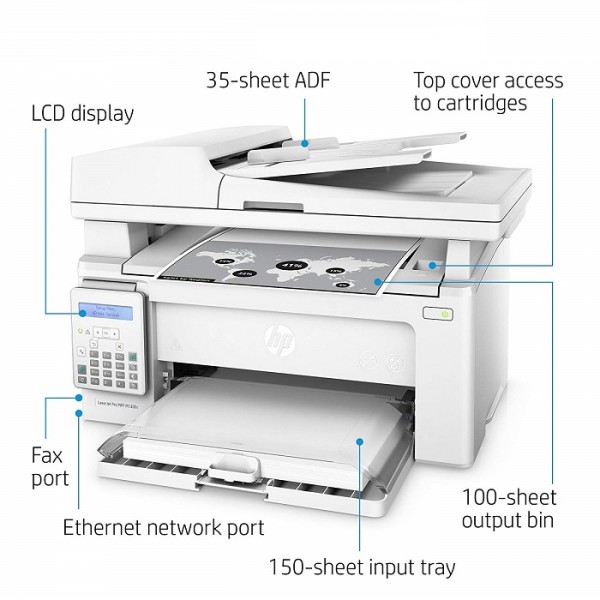HP LaserJet Pro MFP M130fn Printer-G3Q59A