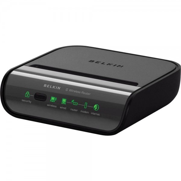 Belkin F7D2301 - Wireless router - 4-port switch