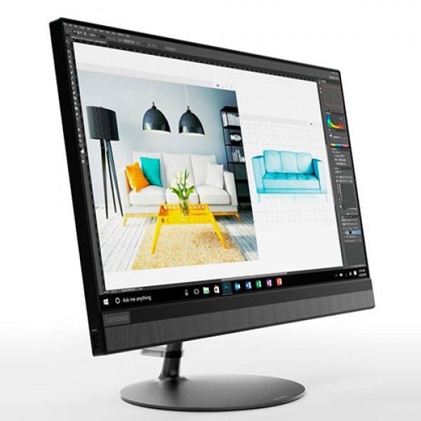 Lenovo IdeaCentre 510-22ISH AIO Desktop PC: 21.5" TouchScreen FHD (1920x1080), Intel Core processor, 1TB HDD, 8GB DDR4, WiFi+Bluetooth, Windows 10 - Black