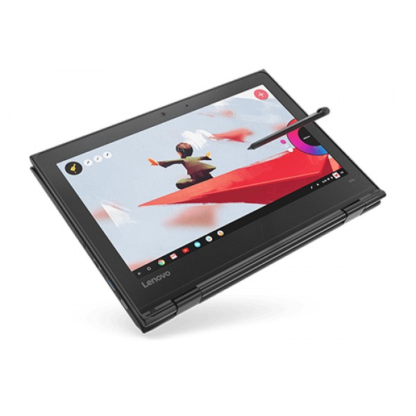 Lenovo 500e Chromebook Laptop-81ES0007CA|11.6-in|Intel® Celeron® N3450U Processor (1.10GHz 2MB)|4GB 32GB eMMC|Intel HD Graphics 500|Chrome OS|IPS Multitouch Glossy (1366x768) with integrated camera