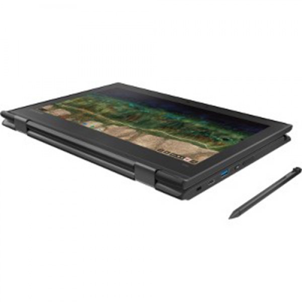 Lenovo 500e Chromebook Laptop-81ES0007CA|11.6-in|Intel® Celeron® N3450U Processor (1.10GHz 2MB)|4GB 32GB eMMC|Intel HD Graphics 500|Chrome OS|IPS Multitouch Glossy (1366x768) with integrated camera