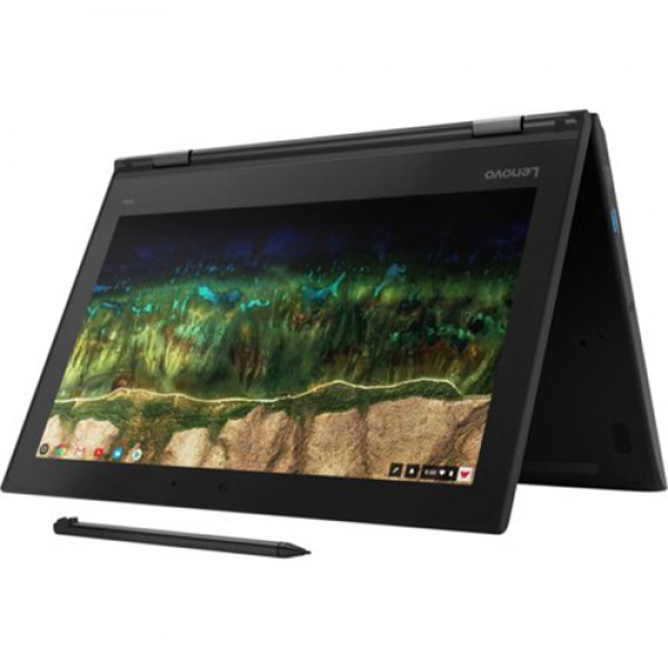 Lenovo 500e Chromebook Laptop-81ES0007CA|11.6-in|Intel® Celeron® N3450U Processor (1.10GHz 2MB)|4GB 32GB eMMC|Intel HD Graphics 500|Chrome OS|IPS Multitouch Glossy (1366x768) with integrated camera