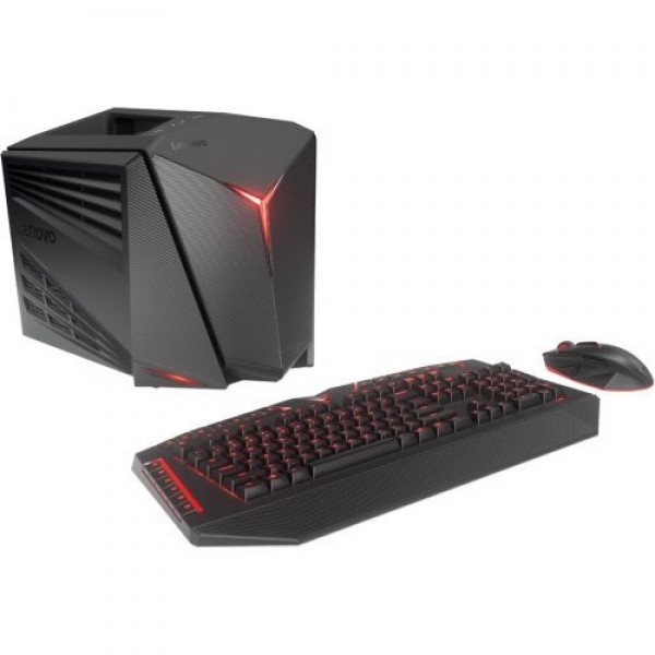 Lenovo Legion Y720 Cube Desktop-90H2000DUS||Intel i5-7400 Processor|8GB 1TB HDD|NVIDIA GeForce GTX 1050 Ti 4GB|Windows 10 Home 64|USB English Keyboard, USB Optical Mouse