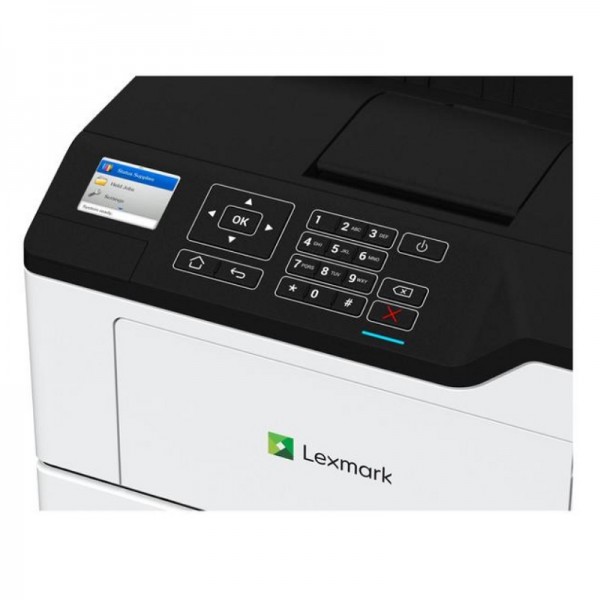 Lexmark MS521dn - Printer - B/W - Duplex - laser - A4/Legal - 1200 x 1200 dpi - up to 46 ppm - capacity: 350 sheets - USB 2.0, Gigabit LAN