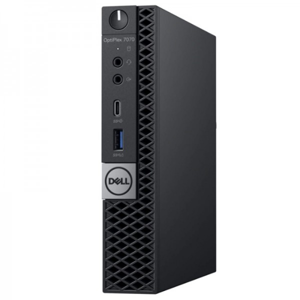 Dell OptiPlex 7070 - Micro - Core i7 9700T / 2 GHz - RAM 16 GB - SSD 256 GB - NVMe, Class 40 - UHD Graphics 630 - GigE, 802.11ac Wave 2, Bluetooth 5.0 - WLAN: 802.11a/b/g/n/ac Wave 2, Bluetooth 5.0 - Win 10 Pro 64-bit - vPro - monitor: none - BTS