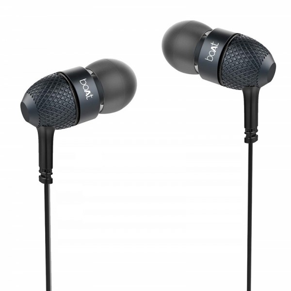 New Boat BassHeads 225 in-Ear Super Extra Bass Headphones (Black)