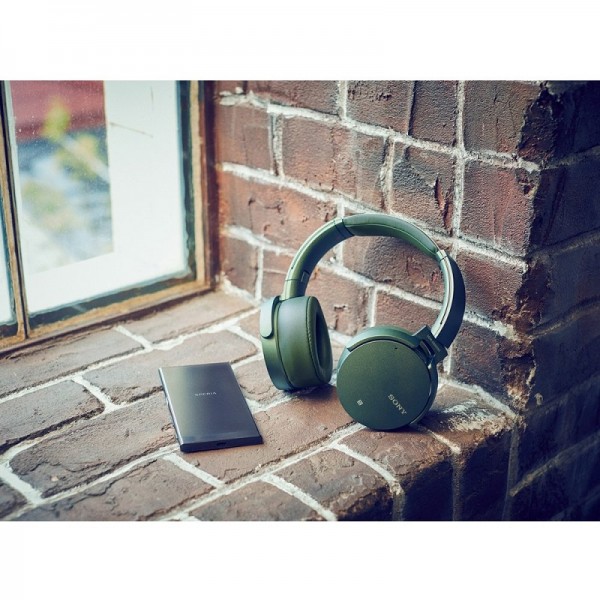 Sony XB950N1 Extra Bass Wireless Noise Canceling Headphones, Green