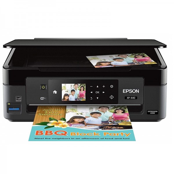 Epson Expression Home XP-440 Wireless Color Photo Printer with Scanner and Copier