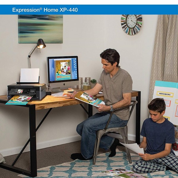 Epson Expression Home XP-440 Wireless Color Photo Printer with Scanner and Copier