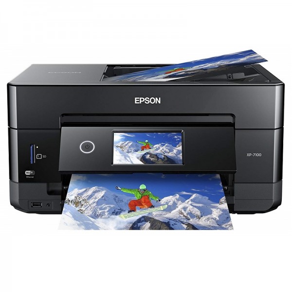 Epson Expression Premium XP-7100 Wireless Color Photo Printer with ADF, Scanner and Copier