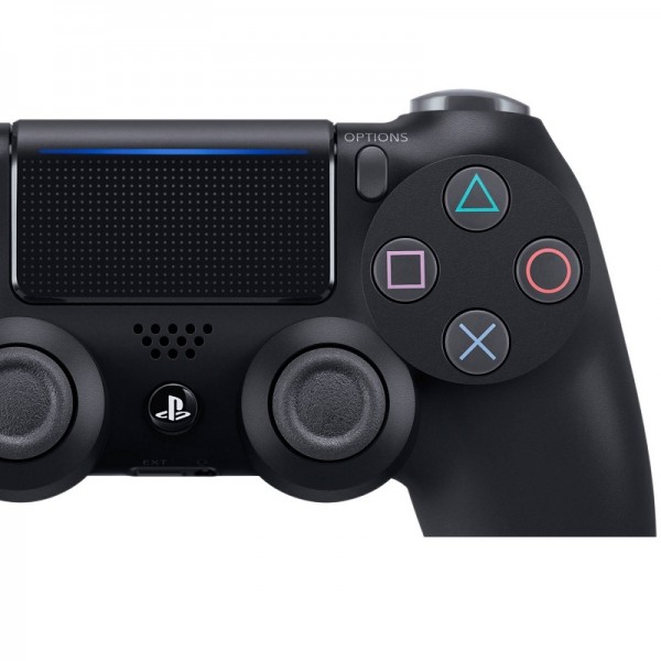 DualShock 4 Wireless Controller for PlayStation 4 - Jet Black - Jet Black Edition