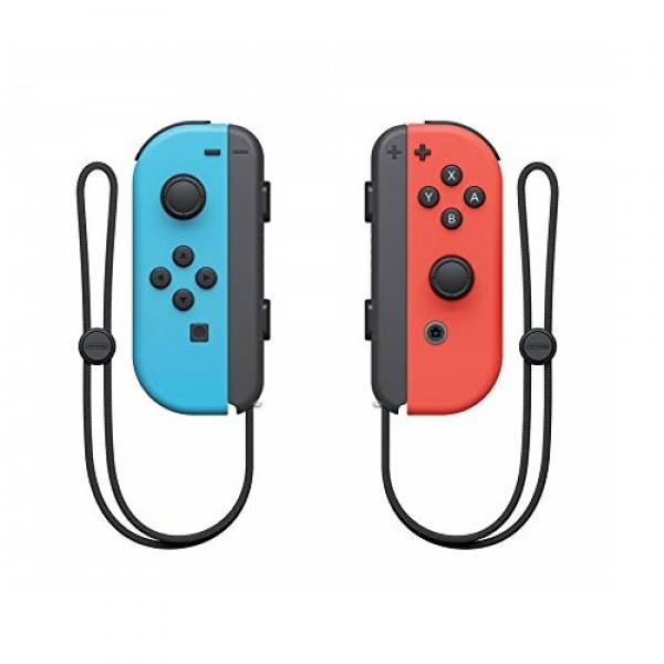 Nintendo Switch with Neon Blue and Neon Red Joy‑Con