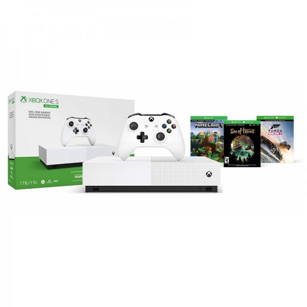 Xbox One S 1TB All-Digital Edition Console (Disc-free Gaming)