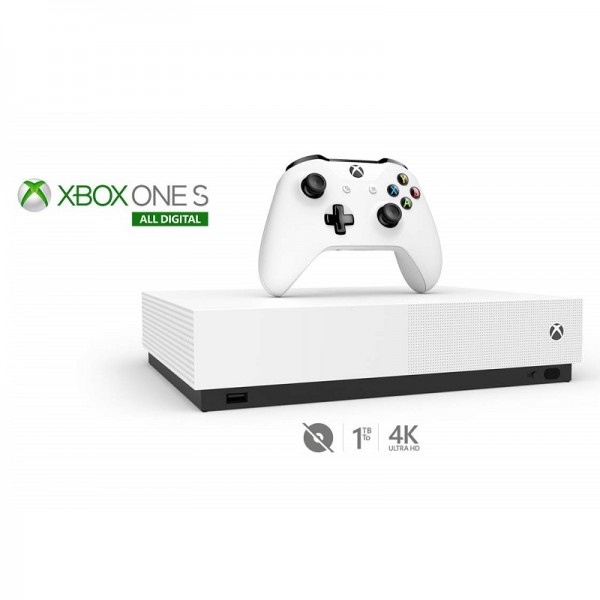 Xbox One S 1TB All-Digital Edition Console (Disc-free Gaming)