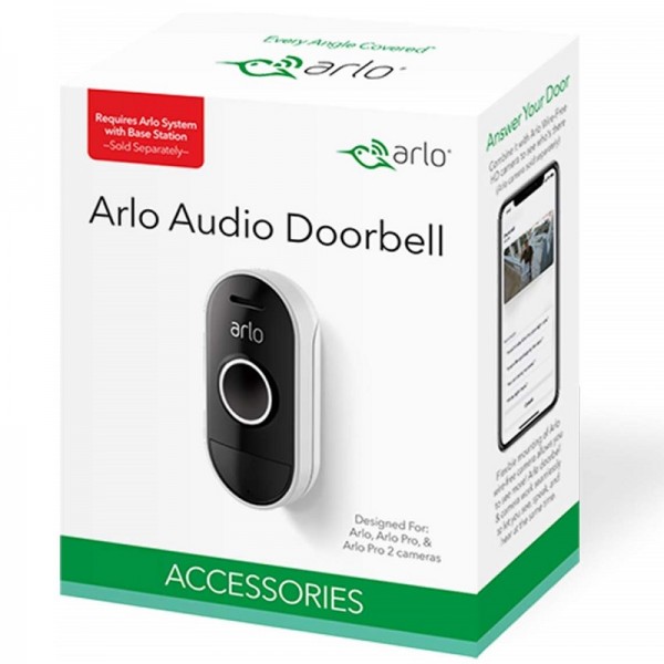 Arlo Audio Doorbell, White (AAD1001-100NAS)