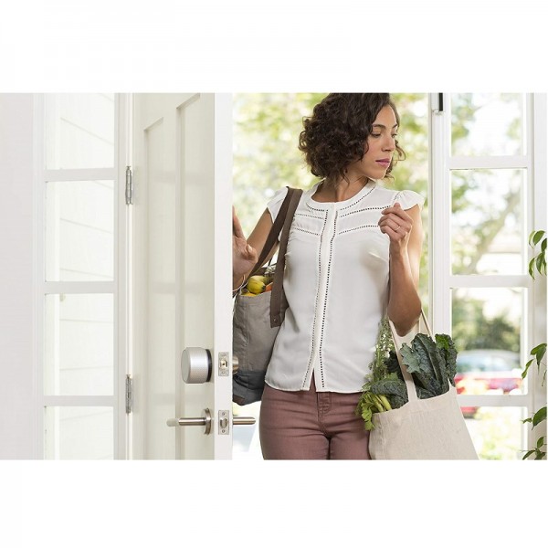 August SL03C02S03 Smart Lock Pro + Connect - Silver AUG-SL03-C02-S03