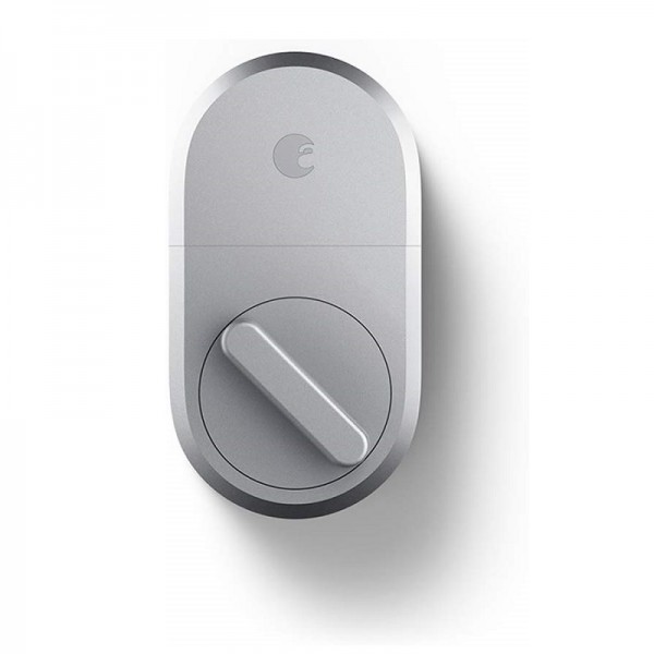 August Smart Lock - Keyless Home Entry with Your Smartphone - Silver