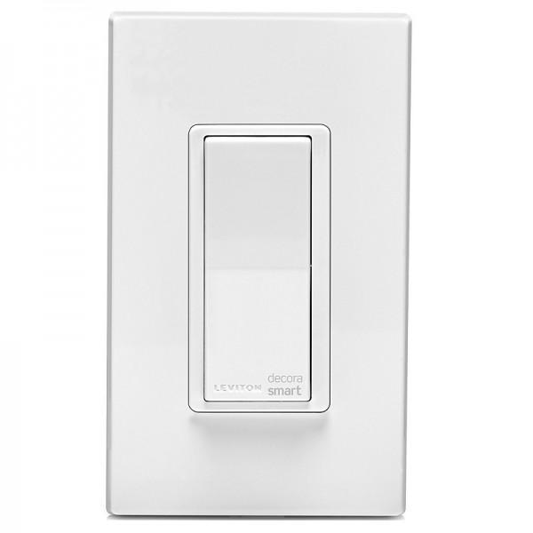 Leviton DW15S-1BZ Decora Smart Wi-Fi 15A Universal LED/Incandescent Switch, No Hub Required, 10-Pack, Works with Alexa