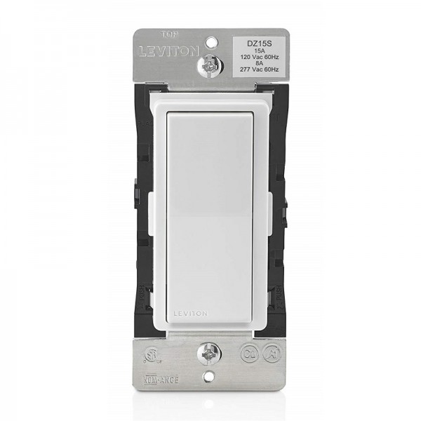 Leviton DZ15S-1BZ Decora Smart Z-Wave Plus On/Off Wall Switch