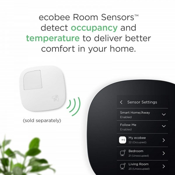 ecobee3 Lite Smart Thermostat (Works with Amazon Alexa)