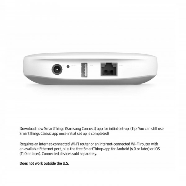 Smartthings by Samsung Hub V3, White