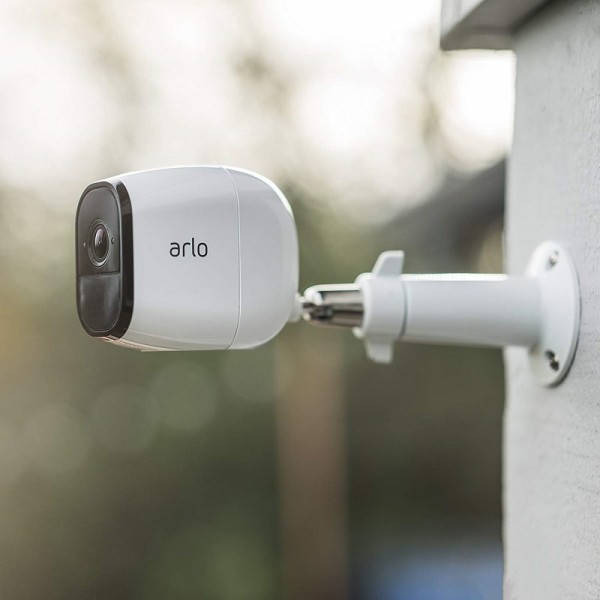 Arlo Pro Security System with Siren – 2 Rechargeable Wire-Free HD Cameras with Audio | Indoor/Outdoor | Night Vision
