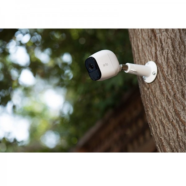 Arlo Pro Security System with Siren – 2 Rechargeable Wire-Free HD Cameras with Audio | Indoor/Outdoor | Night Vision