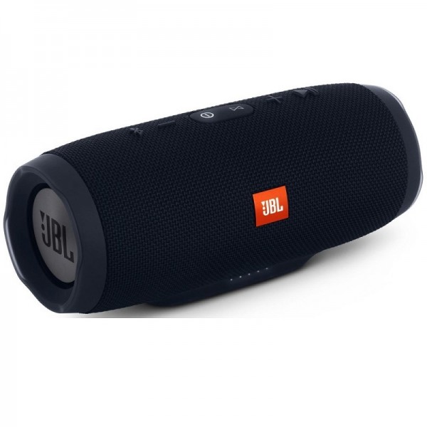 JBL Charge 3 Waterproof Portable Bluetooth Speaker (Black)