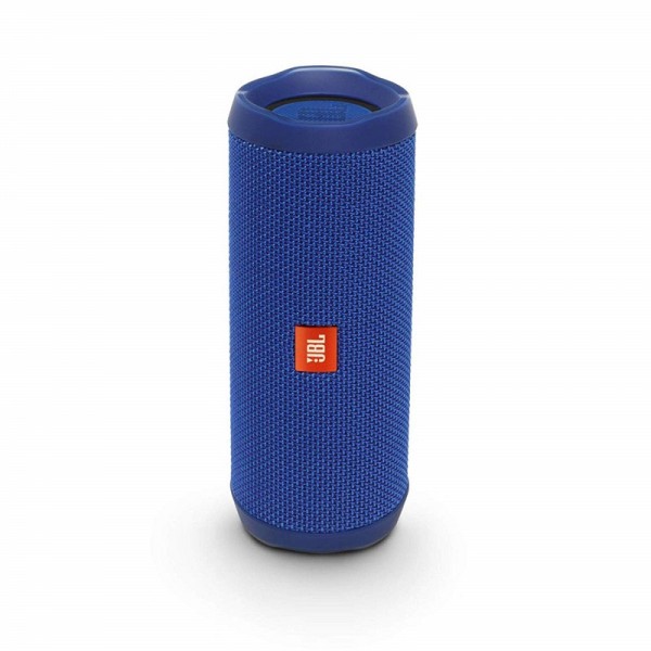 JBL Flip 4 Waterproof Portable Bluetooth Speaker (Blue)